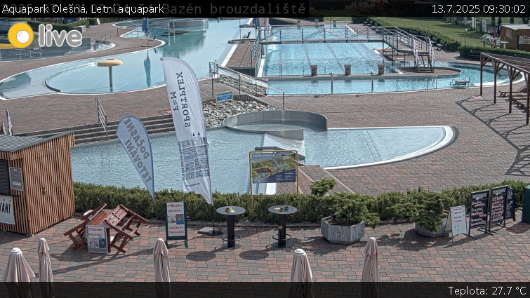 Aquapark Olešná - Letní aquapark - 13.7.2025 v 09:30 Aquapark Olešná - Letní aquapark - 13.7.2025 v 09:30