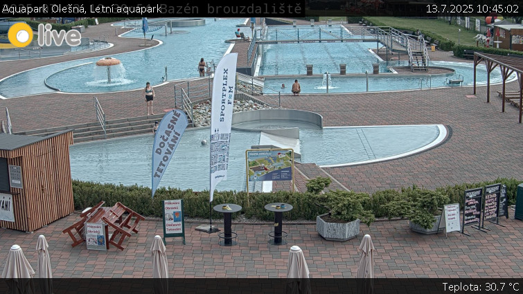 Aquapark Olešná - Letní aquapark - 13.7.2025 v 10:45 Aquapark Olešná - Letní aquapark - 13.7.2025 v 10:45