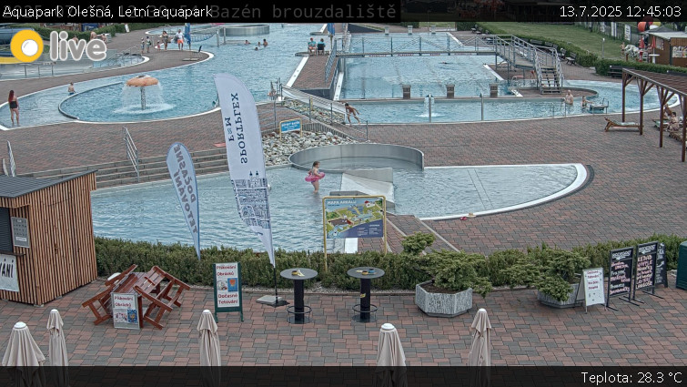 Aquapark Olešná - Letní aquapark - 13.7.2025 v 12:45