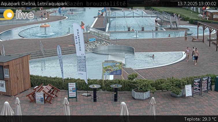Aquapark Olešná - Letní aquapark - 13.7.2025 v 13:00 Aquapark Olešná - Letní aquapark - 13.7.2025 v 13:00