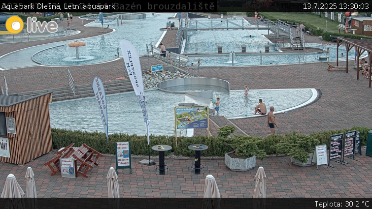 Aquapark Olešná - Letní aquapark - 13.7.2025 v 13:30 Aquapark Olešná - Letní aquapark - 13.7.2025 v 13:30