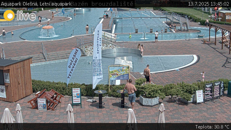 Aquapark Olešná - Letní aquapark - 13.7.2025 v 13:45 Aquapark Olešná - Letní aquapark - 13.7.2025 v 13:45