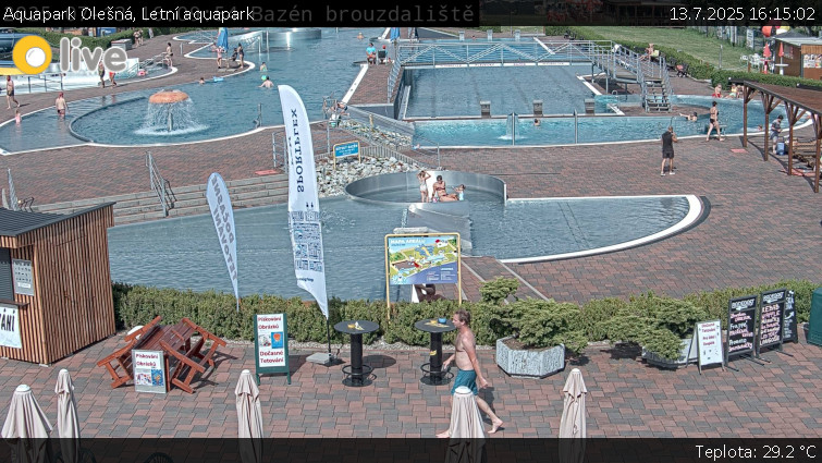 Aquapark Olešná - Letní aquapark - 13.7.2025 v 16:15 Aquapark Olešná - Letní aquapark - 13.7.2025 v 16:15