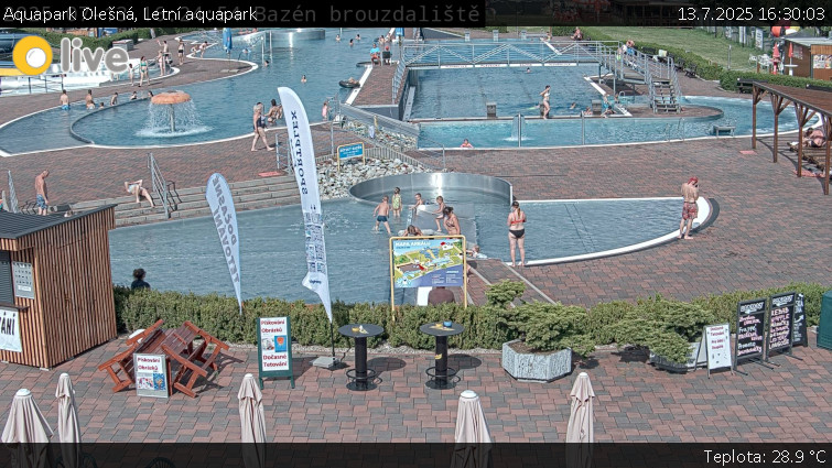 Aquapark Olešná - Letní aquapark - 13.7.2025 v 16:30 Aquapark Olešná - Letní aquapark - 13.7.2025 v 16:30