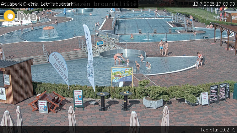 Aquapark Olešná - Letní aquapark - 13.7.2025 v 17:00 Aquapark Olešná - Letní aquapark - 13.7.2025 v 17:00