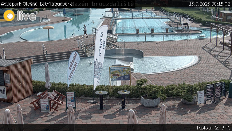 Aquapark Olešná - Letní aquapark - 15.7.2025 v 08:15 Aquapark Olešná - Letní aquapark - 15.7.2025 v 08:15