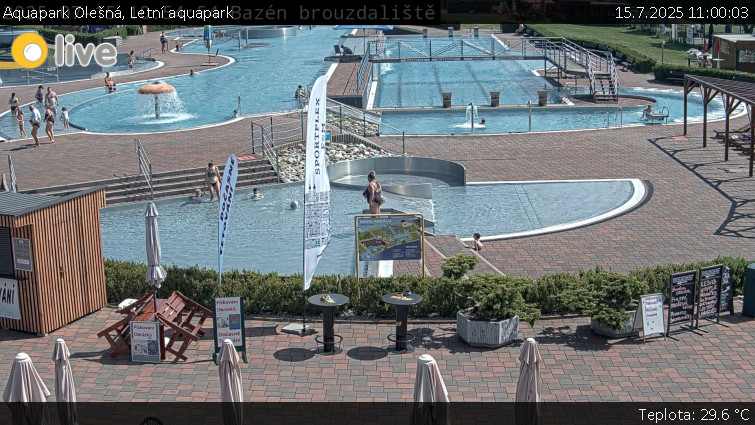 Aquapark Olešná - Letní aquapark - 15.7.2025 v 11:00 Aquapark Olešná - Letní aquapark - 15.7.2025 v 11:00