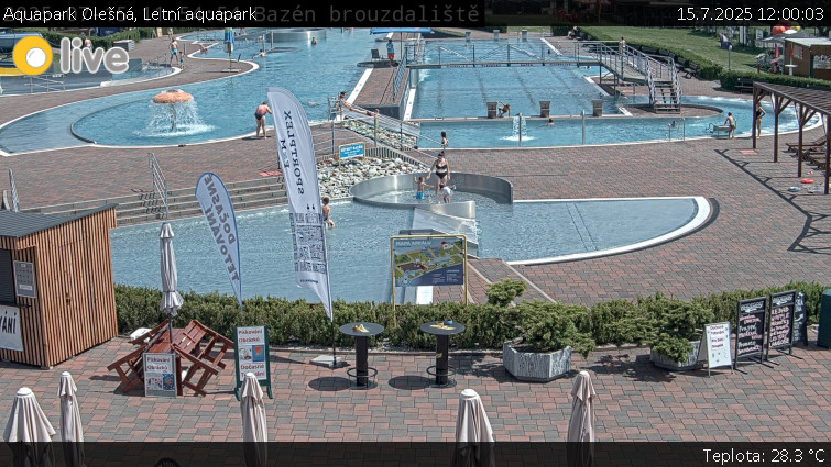 Aquapark Olešná - Letní aquapark - 15.7.2025 v 12:00
