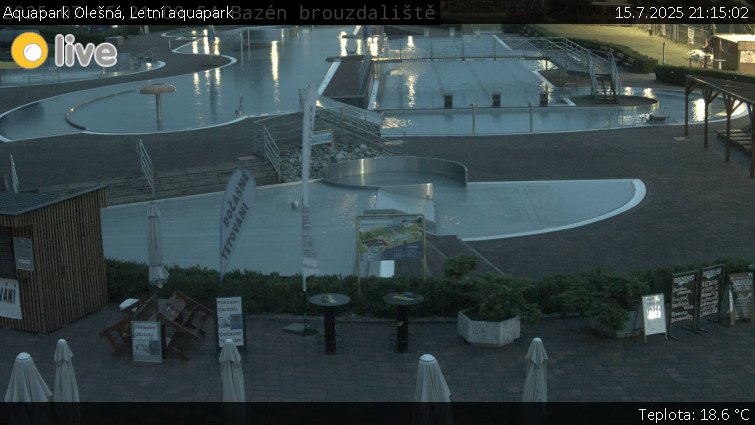Aquapark Olešná - Letní aquapark - 15.7.2025 v 21:15 Aquapark Olešná - Letní aquapark - 15.7.2025 v 21:15