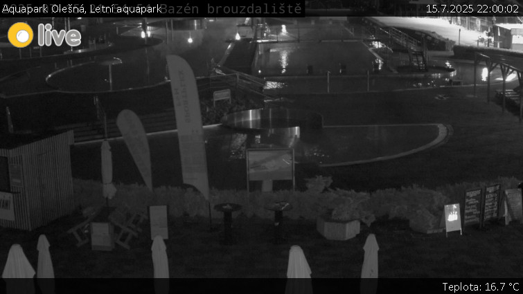 Aquapark Olešná - Letní aquapark - 15.7.2025 v 22:00 Aquapark Olešná - Letní aquapark - 15.7.2025 v 22:00