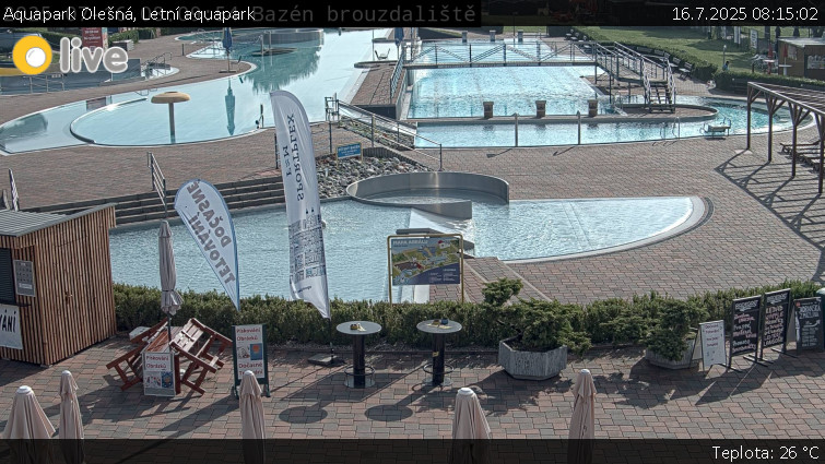 Aquapark Olešná - Letní aquapark - 16.7.2025 v 08:15 Aquapark Olešná - Letní aquapark - 16.7.2025 v 08:15