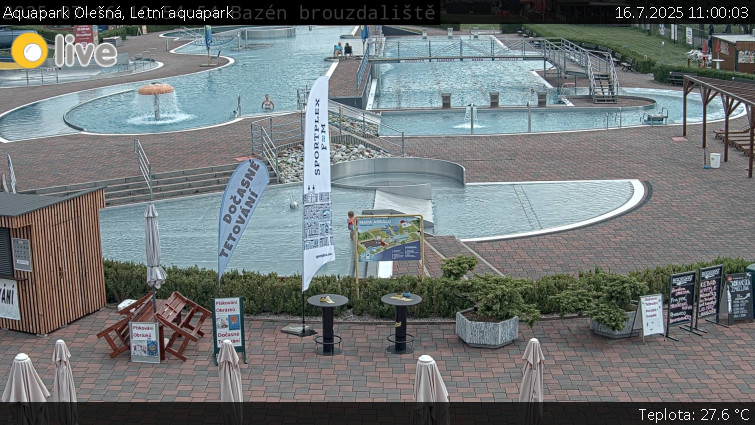 Aquapark Olešná - Letní aquapark - 16.7.2025 v 11:00 Aquapark Olešná - Letní aquapark - 16.7.2025 v 11:00