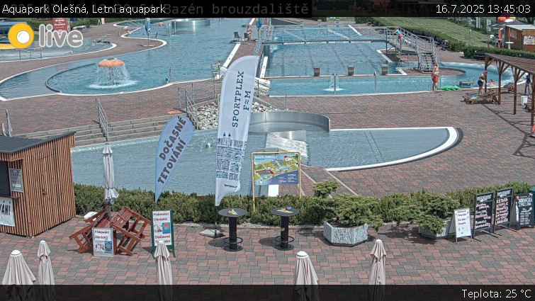 Aquapark Olešná - Letní aquapark - 16.7.2025 v 13:45 Aquapark Olešná - Letní aquapark - 16.7.2025 v 13:45
