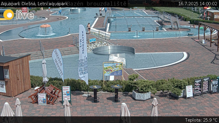 Aquapark Olešná - Letní aquapark - 16.7.2025 v 14:00 Aquapark Olešná - Letní aquapark - 16.7.2025 v 14:00