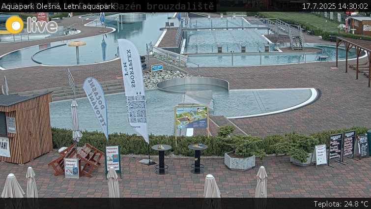 Aquapark Olešná - Letní aquapark - 17.7.2025 v 14:30 Aquapark Olešná - Letní aquapark - 17.7.2025 v 14:30