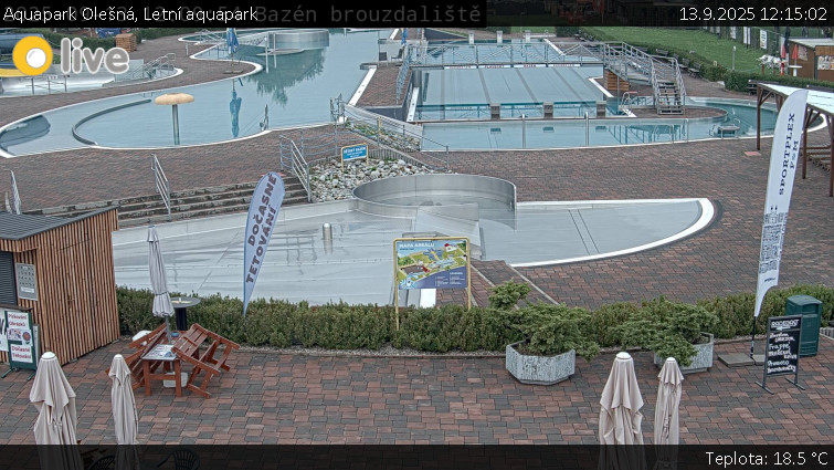 Aquapark Olešná - Letní aquapark - 13.9.2025 v 12:15