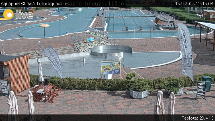Aquapark Olešná - Letní aquapark - 15.9.2025 v 12:15 Aquapark Olešná - Letní aquapark - 15.9.2025 v 12:15