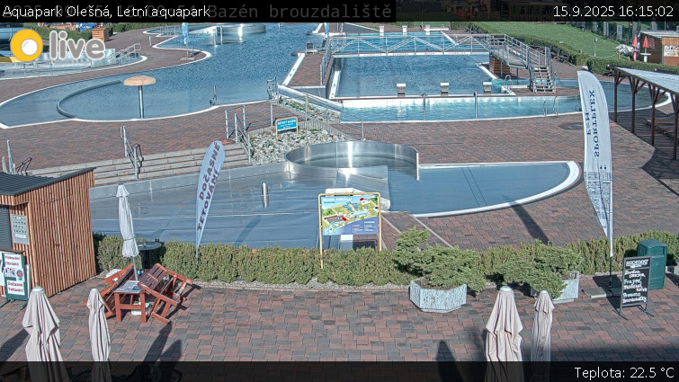 Aquapark Olešná - Letní aquapark - 15.9.2025 v 16:15 Aquapark Olešná - Letní aquapark - 15.9.2025 v 16:15