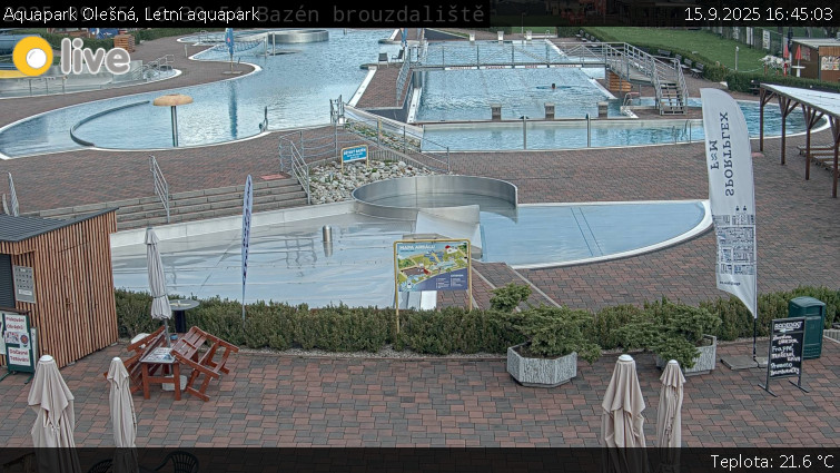 Aquapark Olešná - Letní aquapark - 15.9.2025 v 16:45 Aquapark Olešná - Letní aquapark - 15.9.2025 v 16:45