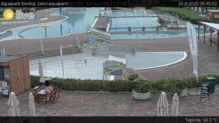 Aquapark Olešná - Letní aquapark - 16.9.2025 v 09:45