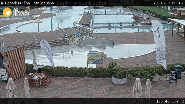 Aquapark Olešná - Letní aquapark - 16.9.2025 v 13:00