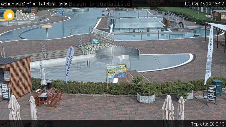 Aquapark Olešná - Letní aquapark - 17.9.2025 v 14:15