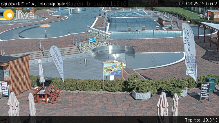 Aquapark Olešná - Letní aquapark - 17.9.2025 v 15:00