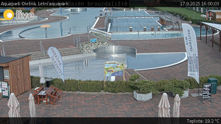 Aquapark Olešná - Letní aquapark - 17.9.2025 v 16:00