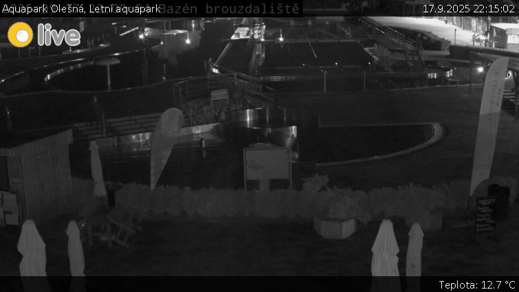 Aquapark Olešná - Letní aquapark - 17.9.2025 v 22:15