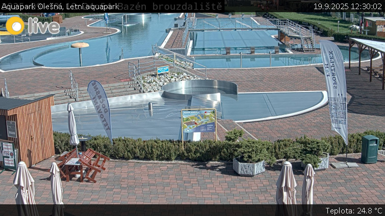 Aquapark Olešná - Letní aquapark - 19.9.2025 v 12:30