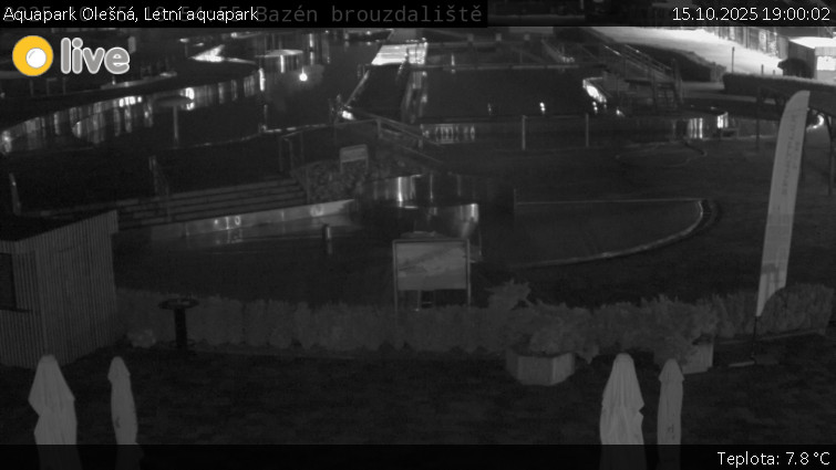 Aquapark Olešná - Letní aquapark - 15.10.2025 v 19:00