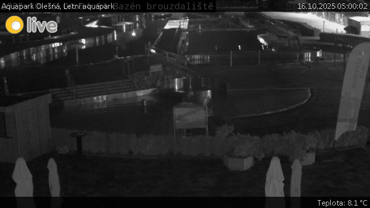 Aquapark Olešná - Letní aquapark - 16.10.2025 v 05:00 Aquapark Olešná - Letní aquapark - 16.10.2025 v 05:00