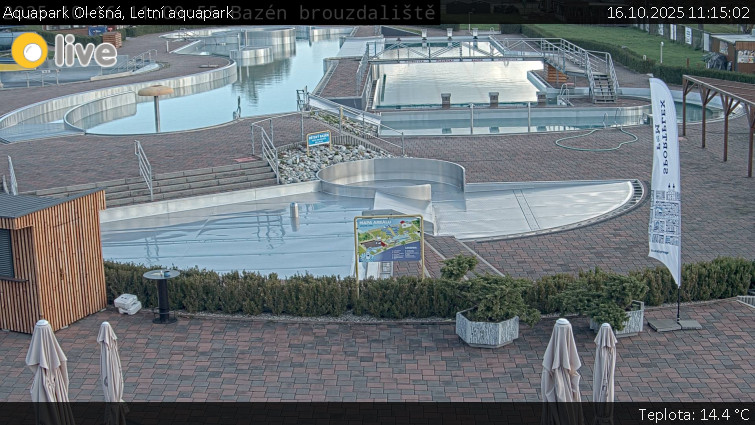 Aquapark Olešná - Letní aquapark - 16.10.2025 v 11:15 Aquapark Olešná - Letní aquapark - 16.10.2025 v 11:15