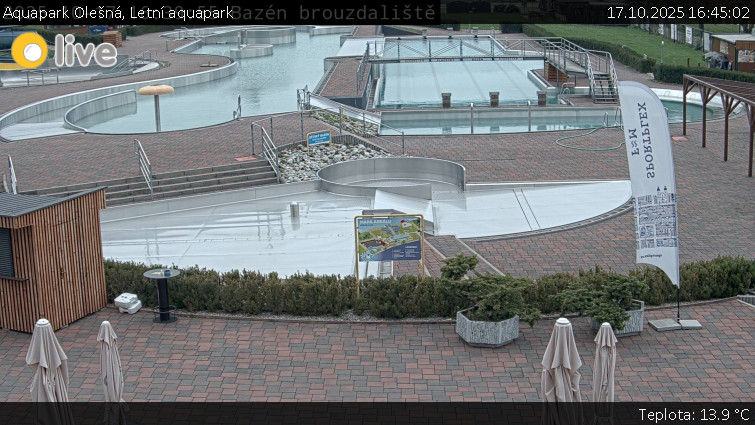 Aquapark Olešná - Letní aquapark - 17.10.2025 v 16:45