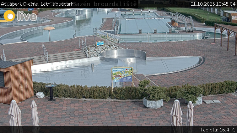 Aquapark Olešná - Letní aquapark - 21.10.2025 v 13:45 Aquapark Olešná - Letní aquapark - 21.10.2025 v 13:45