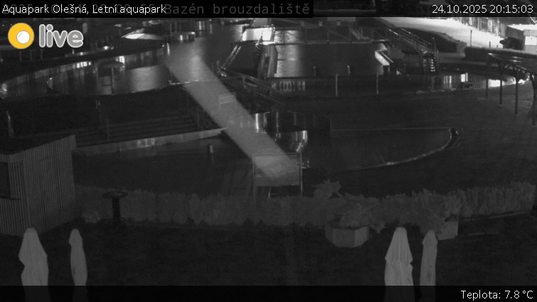 Aquapark Olešná - Letní aquapark - 24.10.2025 v 20:15 Aquapark Olešná - Letní aquapark - 24.10.2025 v 20:15