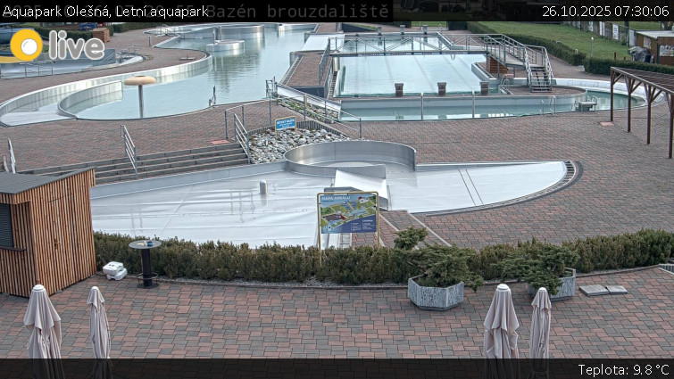 Aquapark Olešná - Letní aquapark - 26.10.2025 v 07:30