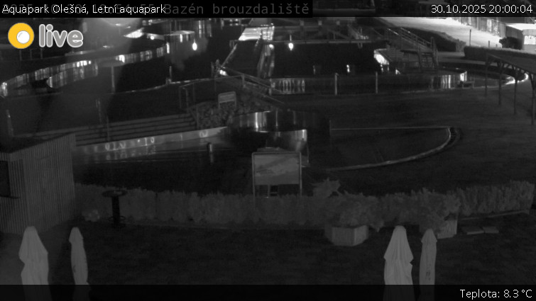 Aquapark Olešná - Letní aquapark - 30.10.2025 v 20:00 Aquapark Olešná - Letní aquapark - 30.10.2025 v 20:00