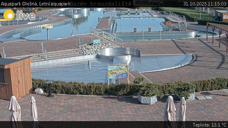 Aquapark Olešná - Letní aquapark - 31.10.2025 v 11:15