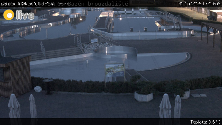 Aquapark Olešná - Letní aquapark - 31.10.2025 v 17:00 Aquapark Olešná - Letní aquapark - 31.10.2025 v 17:00