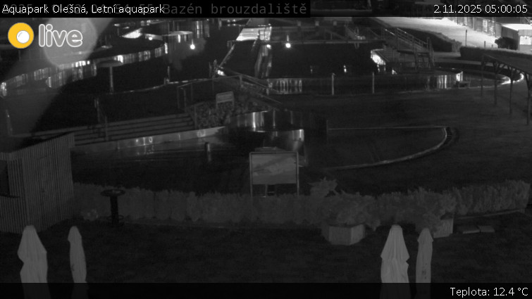 Aquapark Olešná - Letní aquapark - 2.11.2025 v 05:00 Aquapark Olešná - Letní aquapark - 2.11.2025 v 05:00
