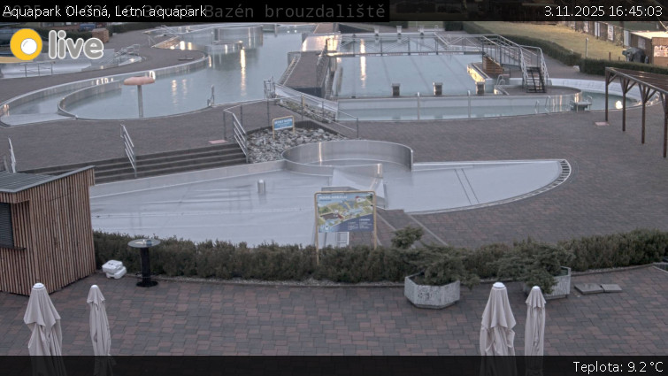 Aquapark Olešná - Letní aquapark - 3.11.2025 v 16:45