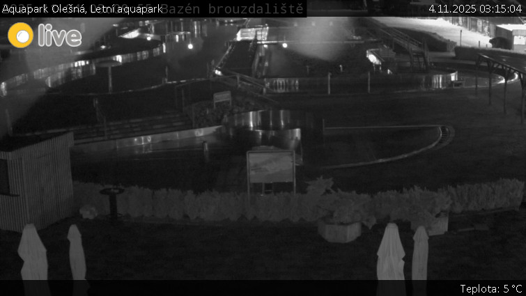 Aquapark Olešná - Letní aquapark - 4.11.2025 v 03:15