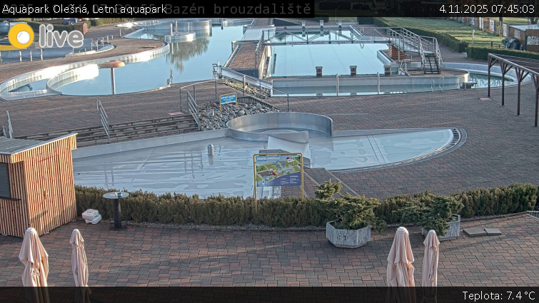 Aquapark Olešná - Letní aquapark - 4.11.2025 v 07:45