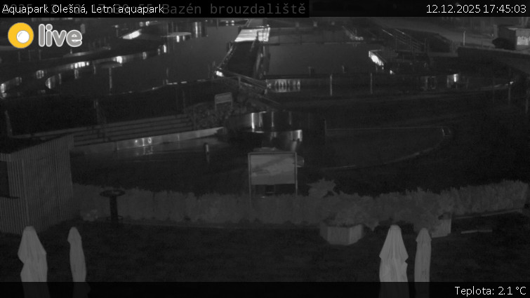 Aquapark Olešná - Letní aquapark - 12.12.2025 v 17:45