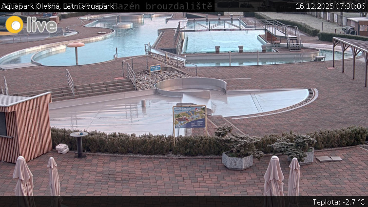 Aquapark Olešná - Letní aquapark - 16.12.2025 v 07:30
