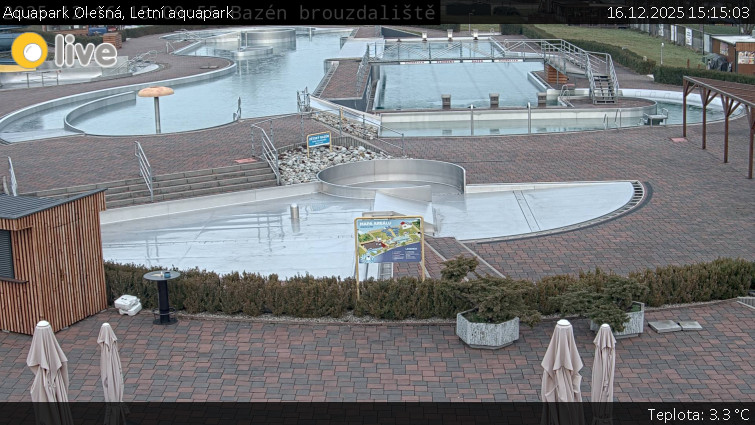 Aquapark Olešná - Letní aquapark - 16.12.2025 v 15:15