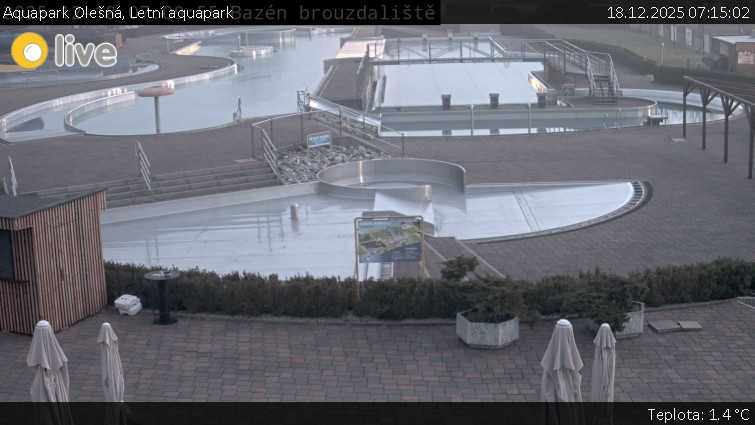 Aquapark Olešná - Letní aquapark - 18.12.2025 v 07:15