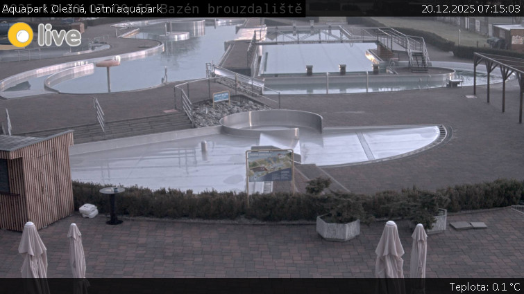 Aquapark Olešná - Letní aquapark - 20.12.2025 v 07:15