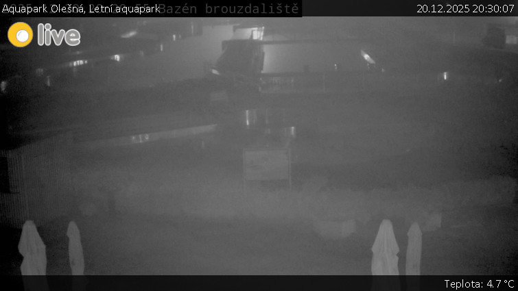 Aquapark Olešná - Letní aquapark - 20.12.2025 v 20:30